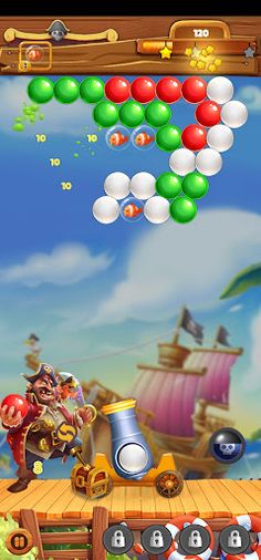 Bubble Shooter : Bubble Pirate - Screenshot 4