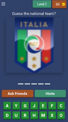 WORLD CUP TEAMS LOGO QUIZ - Screenshot 4