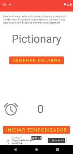 Pictionary ES [Generador de pa - Screenshot 1