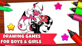 Helluva Boss easy drawing - Screenshot 3