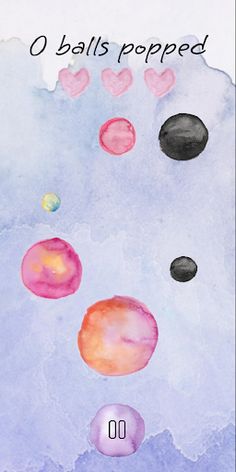 Watercolor balls - Screenshot 2