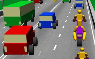 Blokstok Road Race - Screenshot 1
