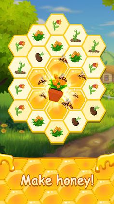 Honey Bottles - merge puzzle - Screenshot 3