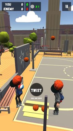 Street Basketball arena 3d - Screenshot 4