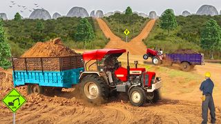 Tractor Trolley Driving Sim 23 - Screenshot 3