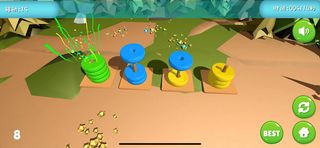 Hanoi Tower 3D - Screenshot 2