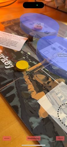 The Journey AR Companion app - Screenshot 2