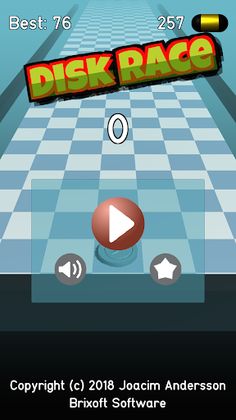 Disk Race - Screenshot 1