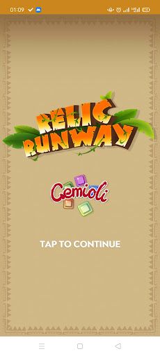 Relic Runaway Game - Screenshot 1