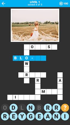 Mom's Crossword with Pictures - Screenshot 3