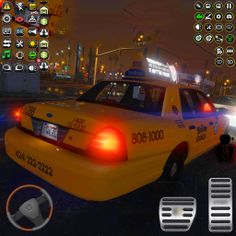 US Taxi Cab Driving Simulator - Screenshot 2