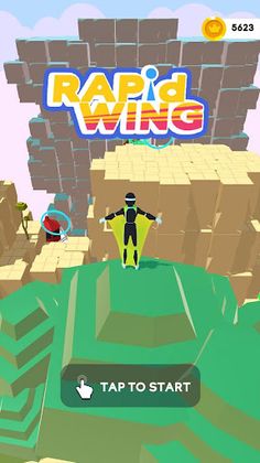 Wingsuit Flying 3D - Screenshot 1