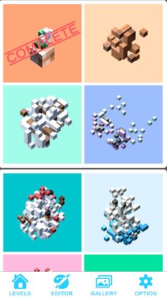 Cubic Puzzle: Craft Voxel Cube - Screenshot 1