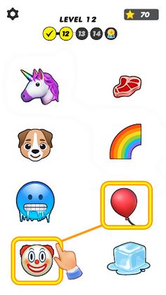 Emoji Match Puzzle Adventure - Screenshot 1