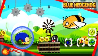 Blue Hedgehog Speed Runner - Screenshot 2