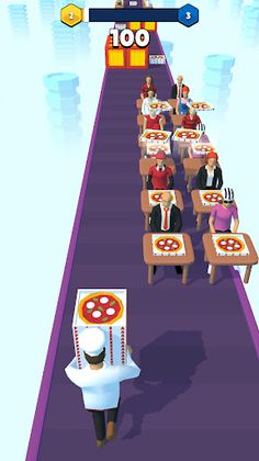 Pizza Run 3D - Screenshot 2