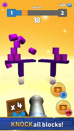 Knock Blocks - Ball Shooter 3D - Screenshot 1