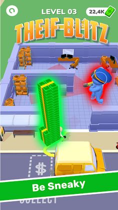 Thief Blitz - 3D Robbery Game - Screenshot 1