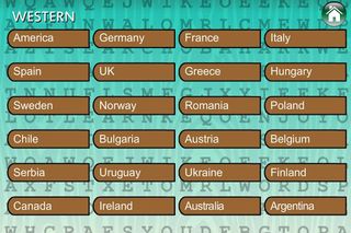 Word Search Food (East/West) - Screenshot 3