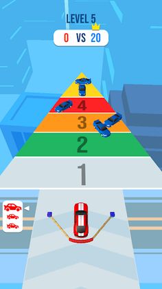Car Curling Crush - Screenshot 1