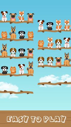 Dog Sort Puzzle - Screenshot 1