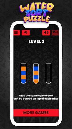 Water Sort Puzzle - 4Brain - Screenshot 3