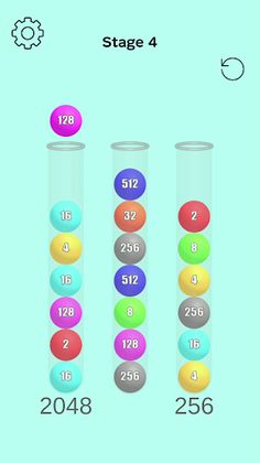 Ball Sort 2048 - Screenshot 3