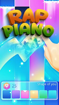 Rap Music Piano Tiles - Screenshot 2